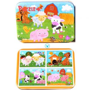 4 In 1 Puzzles (Farm)