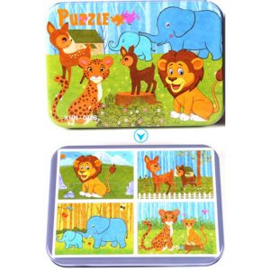 4 In 1 Puzzles (Safari A)