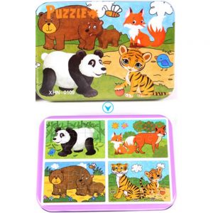 4 In 1 Puzzles (Safari B)