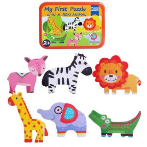 6 In A Box Puzzle Games (Animal)