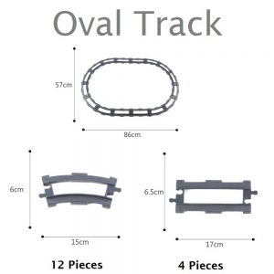 BBL Oval Track (12 Curve & 4 Straight Tracks)