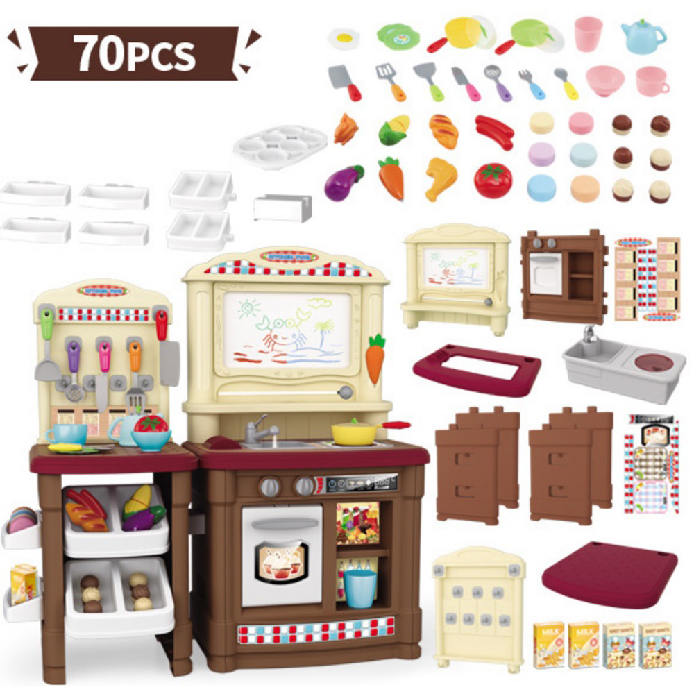 Kitchen Set (Brown) - Image 6