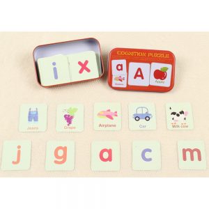 Cognition Puzzle (Alphabets Red)