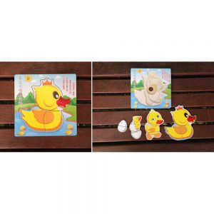 Growing Puzzle (4 Layers) Duck