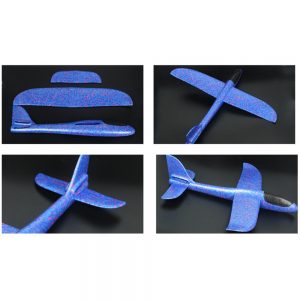 Alternative view of Lighted Foam Planes (Assorted Colors)
