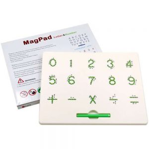 Magnetic Pad (Numbers Green)