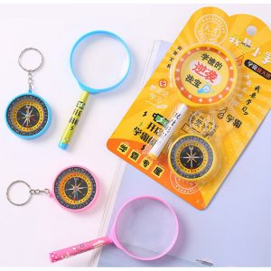 Alternative view of Magnifying Glass & Compass Set (Assorted Colors)
