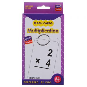 Maths Flash Cards Multiplication