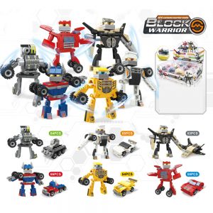 SM Capsule Toys Block Warriors (6 Designs)