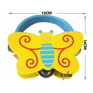 Alternative view of Tambourine With Handle (Assorted Designs)