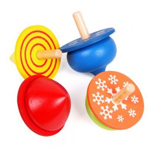 Wooden Tops (4 Pieces)