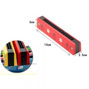Alternative view of Wooden Harmonica (Assorted Colors)