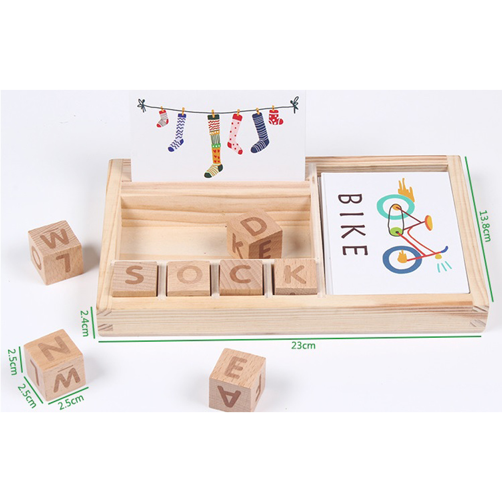 Wooden Matching Letters - Image 7