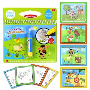 MR Water Coloring Book (Farm)