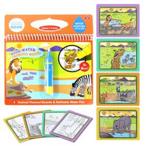 MR Water Coloring Book (Safari)