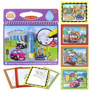 MR Water Coloring Book (Transport)