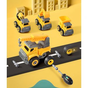 Alternative view of DIY Construction Assembly (4 Pieces)