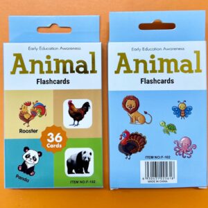 Early Learning Animals Cards