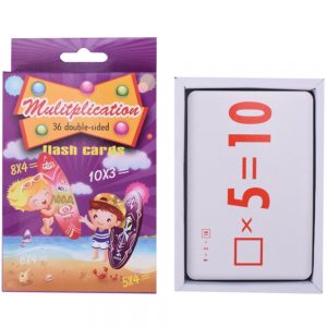 Educational Flash Cards Multiplication