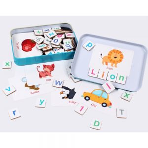 Matching Letters (Metal Box)