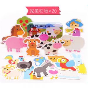 Matching Puzzle (Farm Animals)