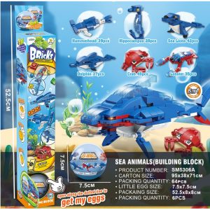 SM Capsule Toys Sea Animals (6 Designs)