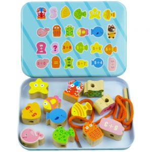 Threading Beads (Sea Creatures)