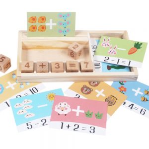 Wooden Maths Box