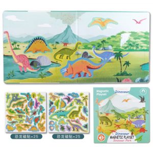 Magnetic Playset (Dinosaur)