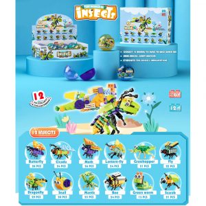 SM Capsule Toys Insect World A (12 Designs)