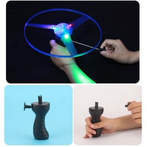 Alternative view of Lighted Flying Saucer (Assorted Colors)