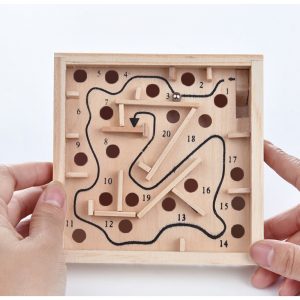 Mini Wooden Labyrinth