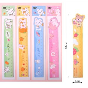 Alternative view of Flexible Magnetic Ruler (Assorted Colors)
