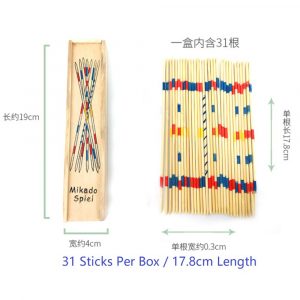 Alternative view of Pick Up Sticks (Wooden)