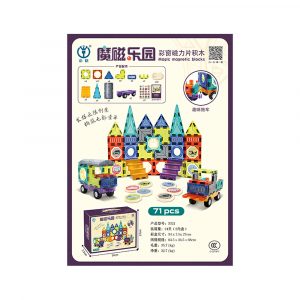 Magic Magnetic Blocks (71 Pieces)