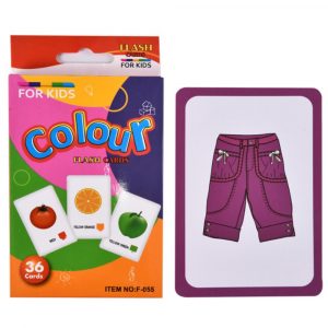 Educational Flash Cards Color
