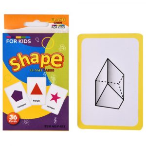 Educational Flash Cards Shape