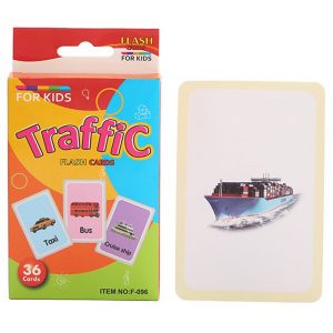 Educational Flash Cards Traffic