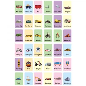 Alternative view of Educational Flash Cards Traffic