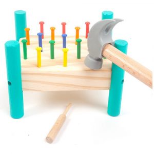 Alternative view of Nail Hitting Game
