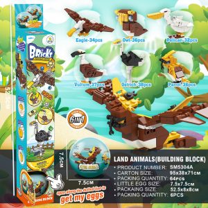 SM Capsule Toys Birds (6 Designs)