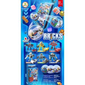 Alternative view of SM Capsule Toys Block Warriors (6 Designs)