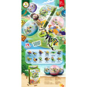 Alternative view of SM Capsule Toys Insect World A (12 Designs)