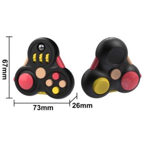 Alternative view of Fidget Toy (Black & Red)