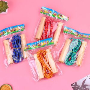 Alternative view of Skipping Rope (Wooden) ( Assorted Colors)