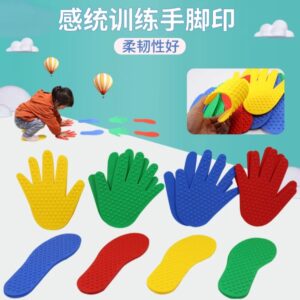 Alternative view of Children Activity Handprints (1 Pair) (Assorted Colors)
