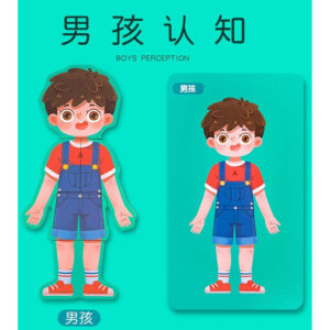 Alternative view of Body Structure Puzzle (Boy)