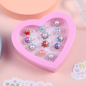 Classic Pearl Rings (12 Pieces)