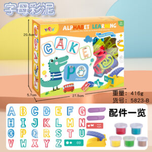 Color Dough (Alphabet Learning)