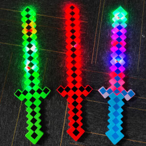 Alternative view of Lighted Mosaic Sword (Assorted Colors)